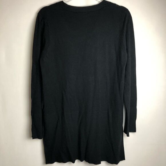 Liquid by Sioni Black Bling criss-cross sweater - Picture 5 of 5